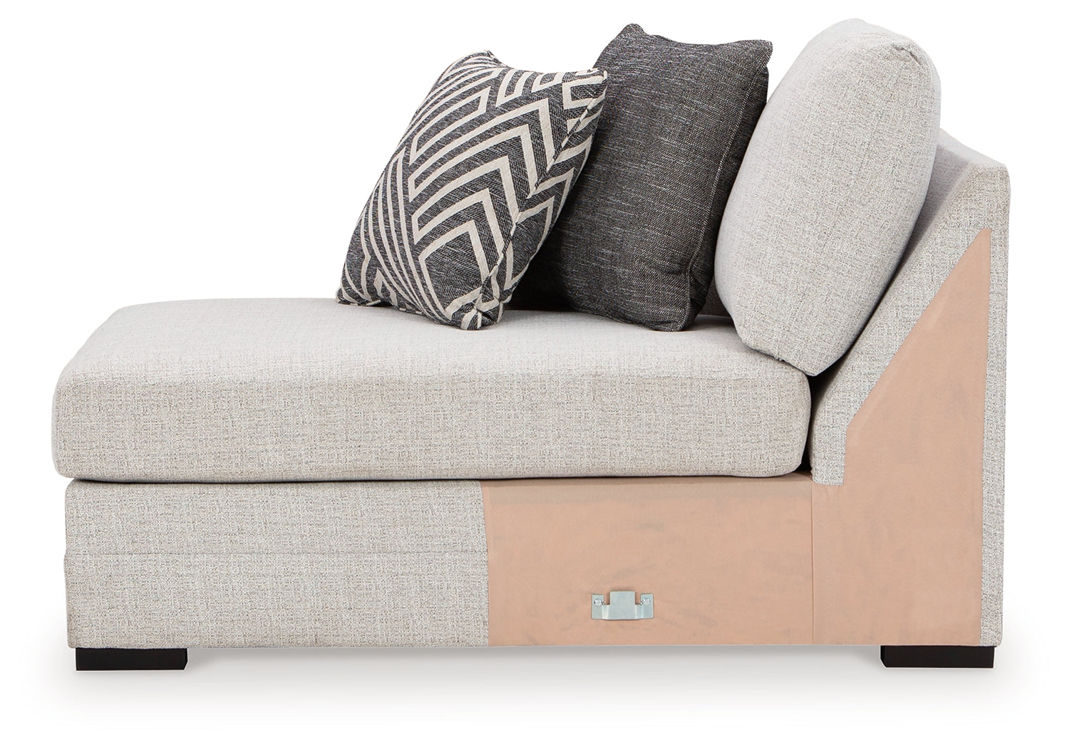 Koralynn Stone Left-Arm Facing Corner Chaise - 5410216 - Bien Home Furniture &amp; Electronics