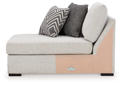 Koralynn Stone Left-Arm Facing Corner Chaise - 5410216 - Bien Home Furniture &amp; Electronics