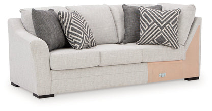 Koralynn Stone Left-Arm Facing Sofa with Corner Wedge - 5410248 - Bien Home Furniture &amp; Electronics