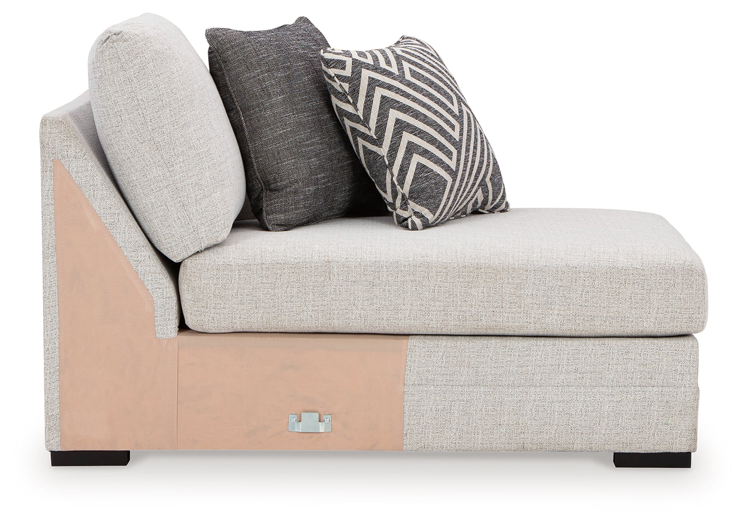 Koralynn Stone Right-Arm Facing Corner Chaise - 5410217 - Bien Home Furniture &amp; Electronics