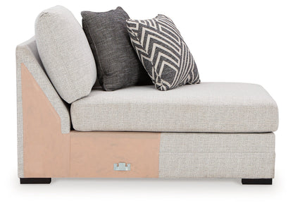 Koralynn Stone Right-Arm Facing Corner Chaise - 5410217 - Bien Home Furniture &amp; Electronics