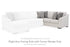 Koralynn Stone Right-Arm Facing Sofa with Corner Wedge - 5410249 - Bien Home Furniture & Electronics