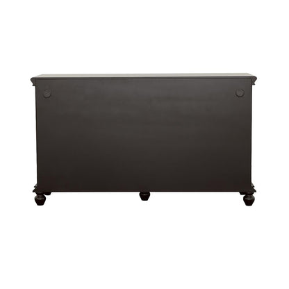 Kovu Black 4-Door Accent Cabinet - 950639 - Bien Home Furniture &amp; Electronics