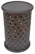 Krish Dark Brown 24-inch Round Accent Table - 936153 - Bien Home Furniture & Electronics