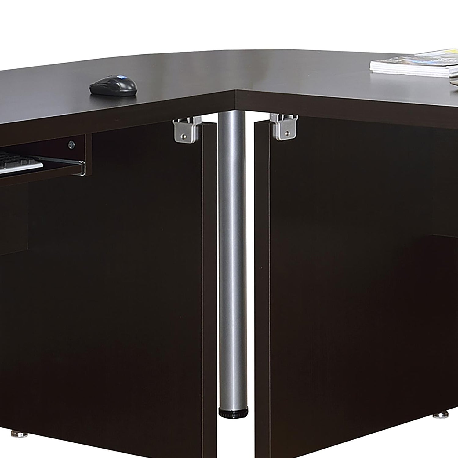 L-SHAPE DESK - 800891L - Bien Home Furniture &amp; Electronics