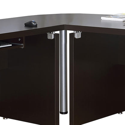 L-SHAPE DESK - 800891L - Bien Home Furniture &amp; Electronics