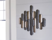 Laddwick Champagne/Black Wall Decor - A8010300 - Bien Home Furniture & Electronics