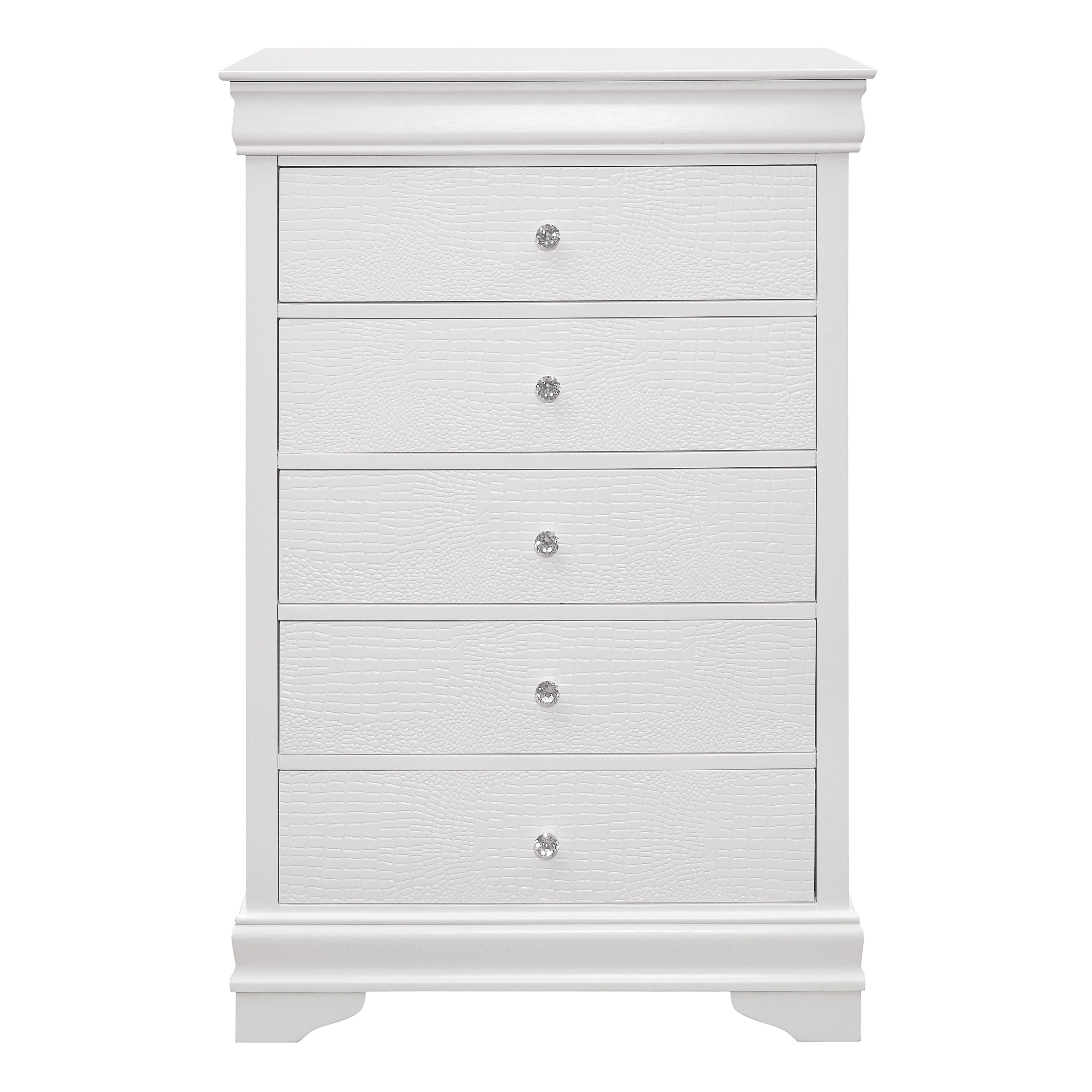 Lana White Chest - 1556W-9 - Bien Home Furniture &amp; Electronics