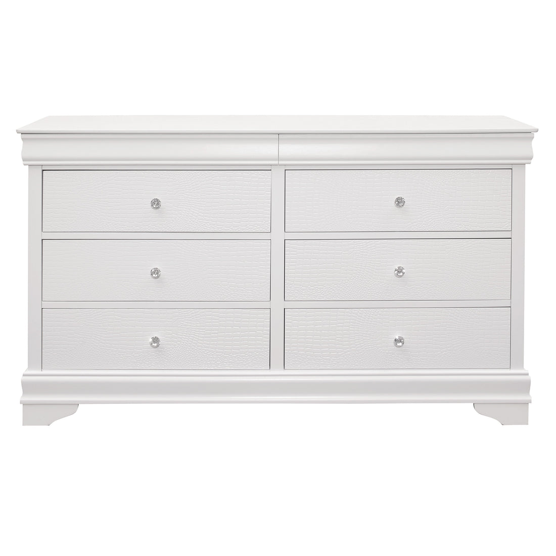 Lana White Dresser - 1556W-5 - Bien Home Furniture & Electronics