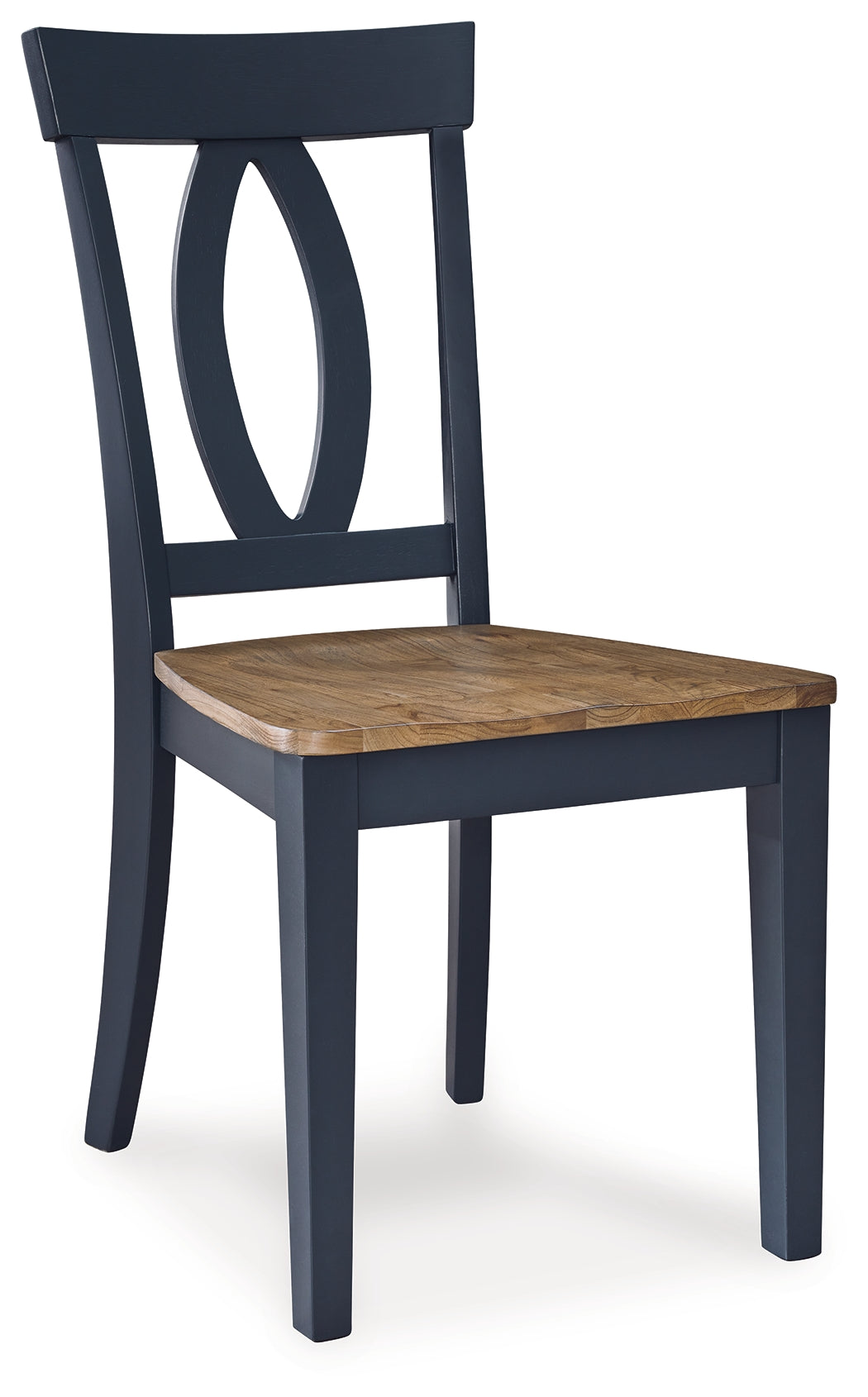 Landocken Brown/Blue Dining Chair, Set of 2 - D502-01 - Bien Home Furniture &amp; Electronics