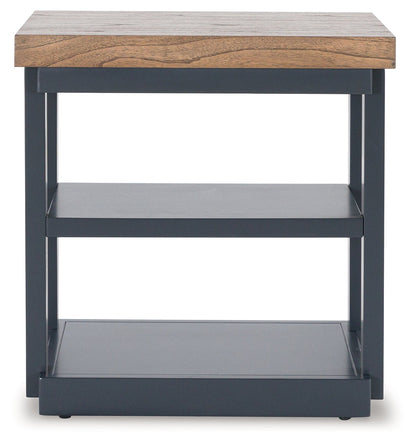 LANDOCKEN Brown/Blue Table, Set of 3 - T402-13 - Bien Home Furniture &amp; Electronics