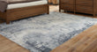 Langrich Blue/Gray/Cream Large Rug - R406131 - Bien Home Furniture & Electronics