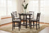 Langwest Brown Counter Height Dining Table and 4 Barstools (Set of 5) - D422-223 - Bien Home Furniture & Electronics