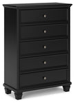Lanolee Black Chest of Drawers - B687-46 - Bien Home Furniture & Electronics