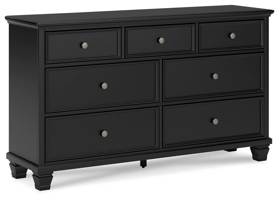 Lanolee Black Dresser - B687-31 - Bien Home Furniture &amp; Electronics