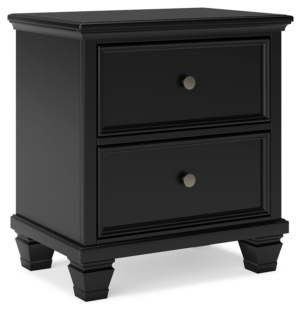 Lanolee Black Nightstand - B687-92 - Bien Home Furniture &amp; Electronics