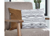 Lanston Caramel/Black/White Pillow, Set of 4 - A1000997 - Bien Home Furniture & Electronics