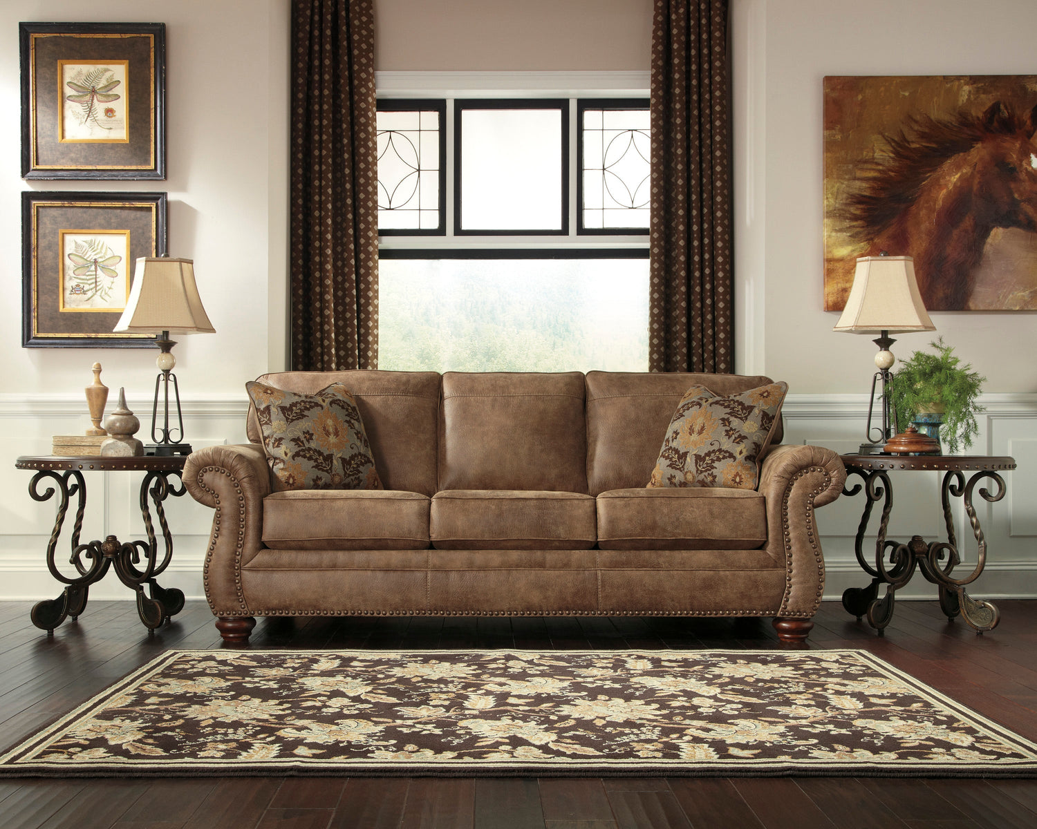 Larkinhurst Earth Living Room Set - SET | 3190138 | 3190135 - Bien Home Furniture &amp; Electronics