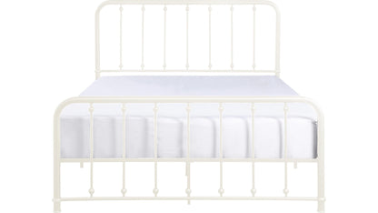 Larkspur White Full Metal Platform Bed - 1638FW-1 - Bien Home Furniture &amp; Electronics