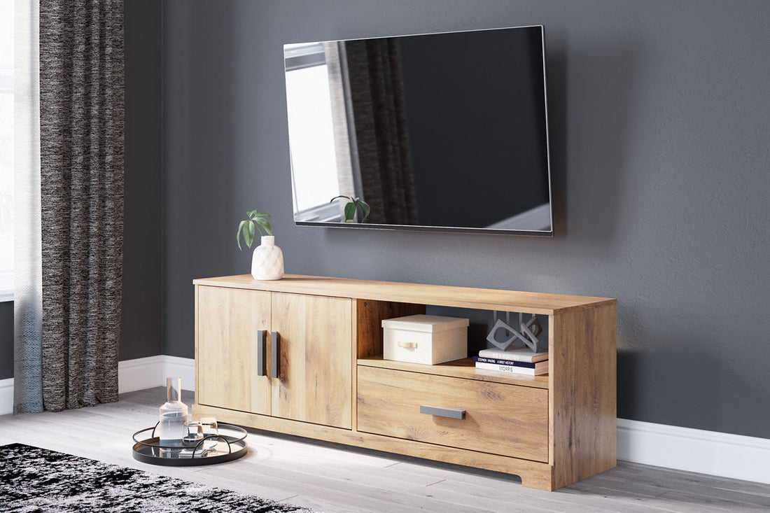 Larstin Tan 59&quot; TV Stand - EW2712-268 - Bien Home Furniture &amp; Electronics