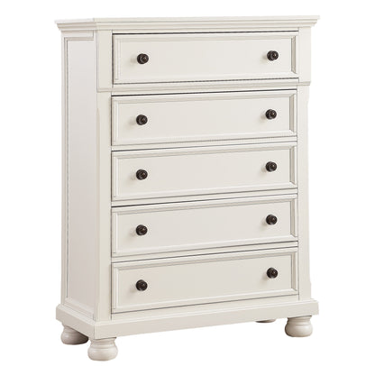 Laurelin White Chest - 1714W-9 - Bien Home Furniture &amp; Electronics