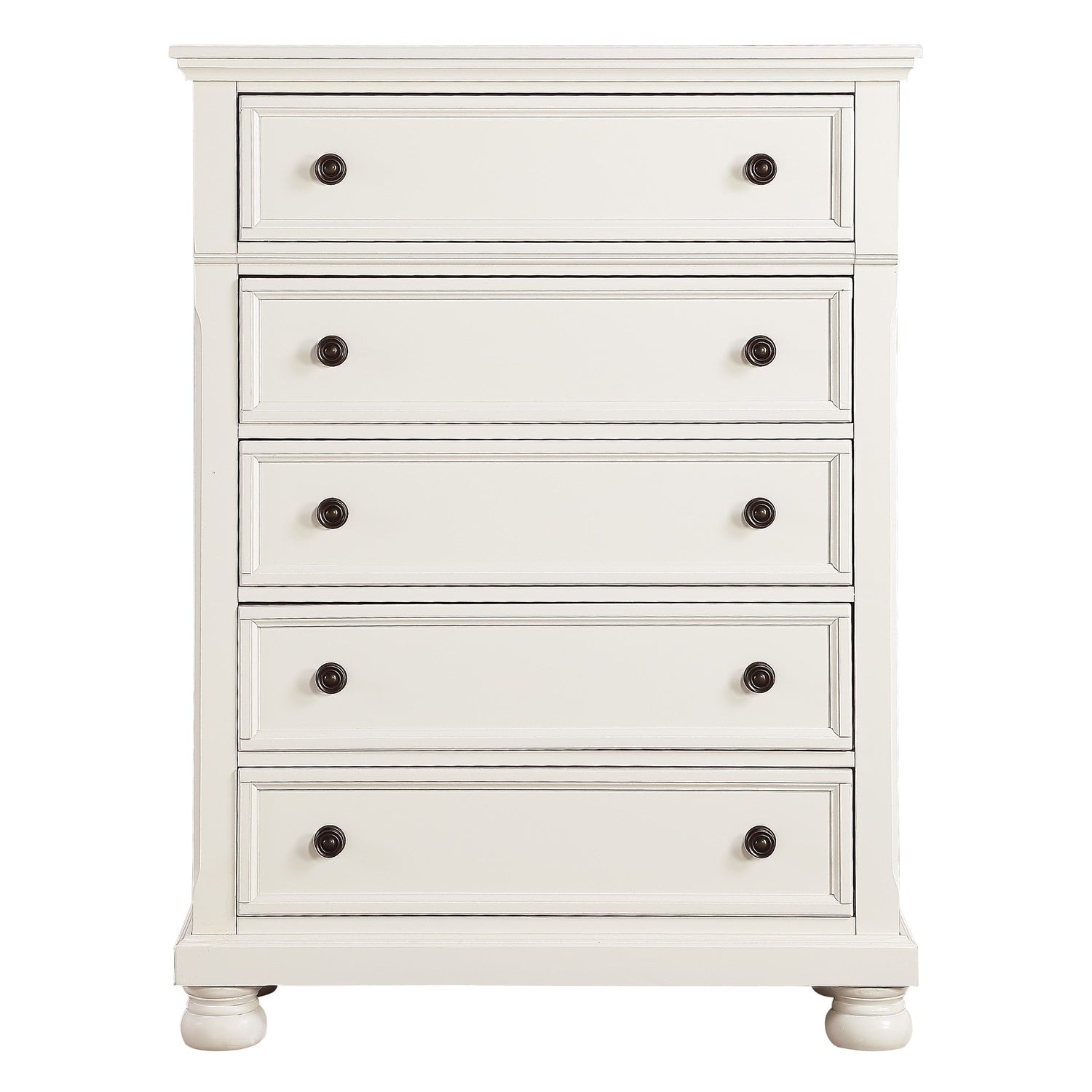 Laurelin White Chest - 1714W-9 - Bien Home Furniture &amp; Electronics