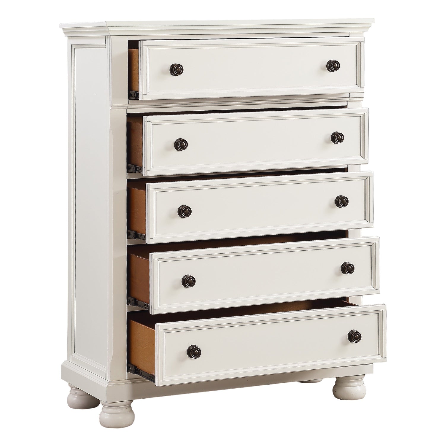 Laurelin White Chest - 1714W-9 - Bien Home Furniture &amp; Electronics