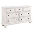 Laurelin White Dresser - 1714W-5 - Bien Home Furniture & Electronics