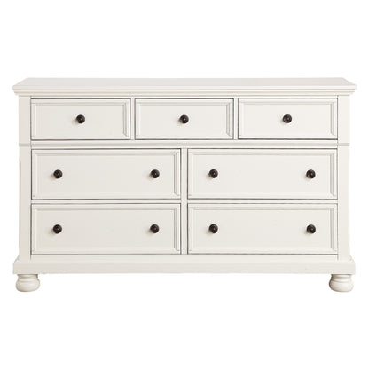 Laurelin White Dresser - 1714W-5 - Bien Home Furniture &amp; Electronics