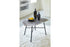 Laverford Chrome/Black Coffee Table - T836-8 - Bien Home Furniture & Electronics