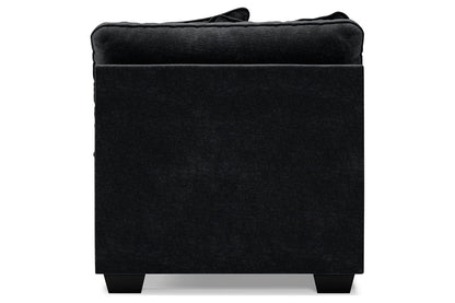 Lavernett Charcoal Armless Chair - 5960346 - Bien Home Furniture &amp; Electronics