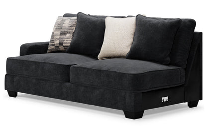 Lavernett Charcoal Left-Arm Facing Sofa - 5960366 - Bien Home Furniture &amp; Electronics