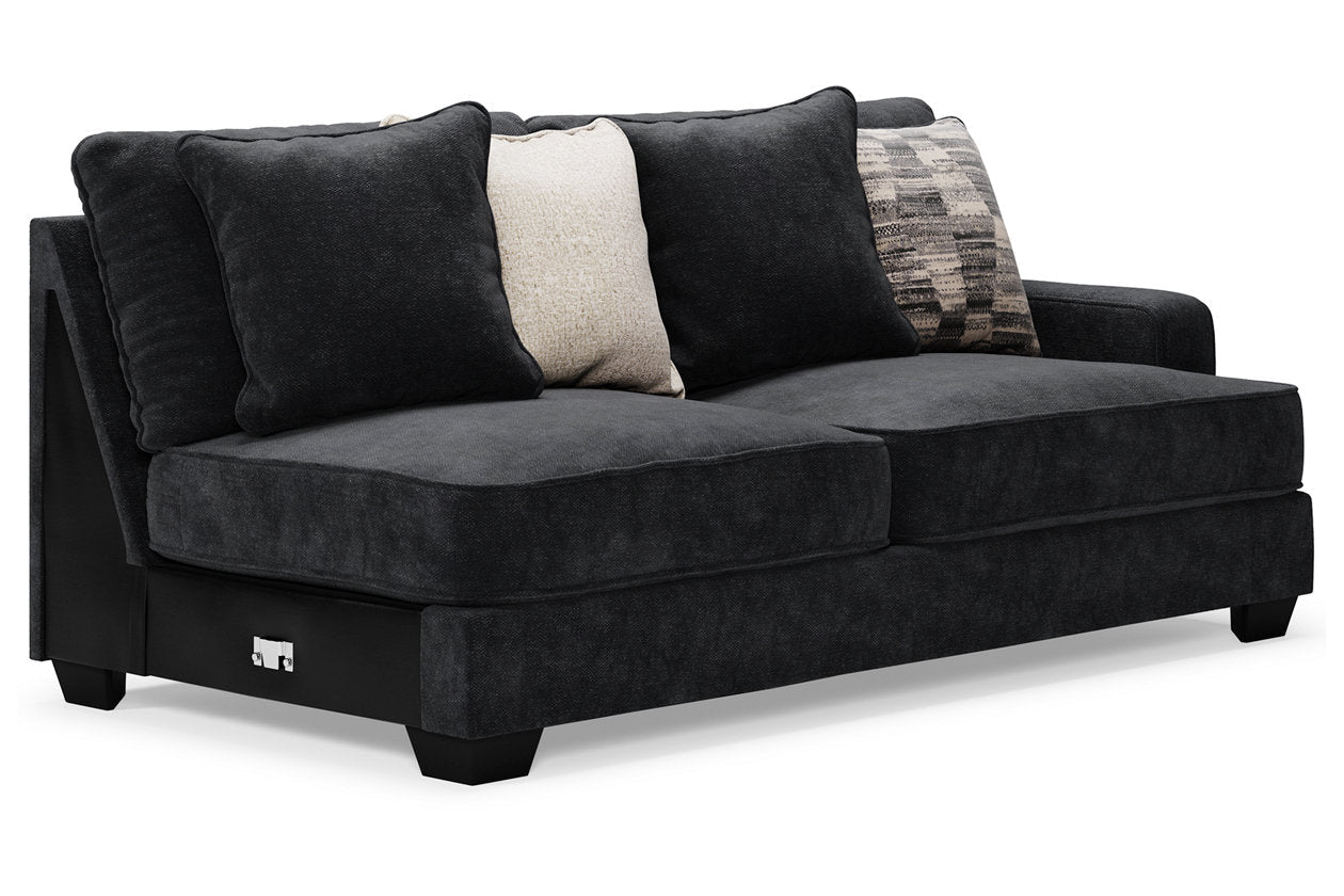 Lavernett Charcoal Right-Arm Facing Sofa - 5960367 - Bien Home Furniture &amp; Electronics