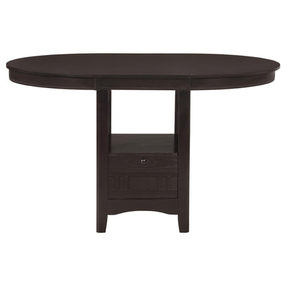 Lavon 5-Piece Counter Height Dining Room Set Espresso/Black - 102888-S5 - Bien Home Furniture &amp; Electronics