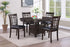 Lavon 5-Piece Dining Room Set Espresso/Black - 102671-S5 - Bien Home Furniture & Electronics