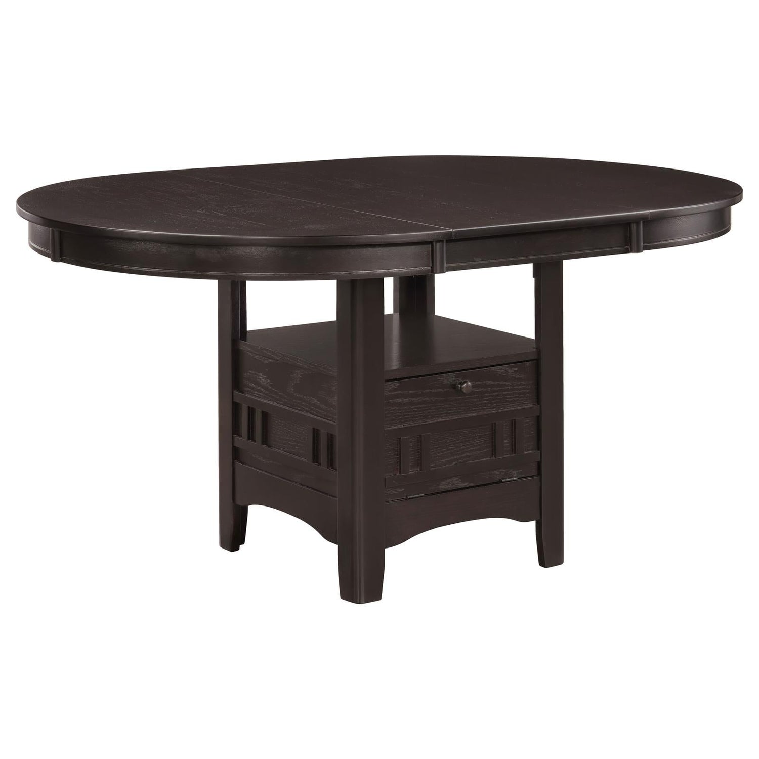 Lavon 5-Piece Dining Room Set Espresso/Black - 102671-S5 - Bien Home Furniture &amp; Electronics