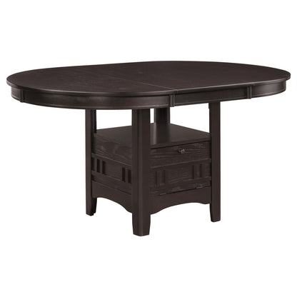 Lavon 5-Piece Dining Room Set Espresso/Black - 102671-S5 - Bien Home Furniture &amp; Electronics