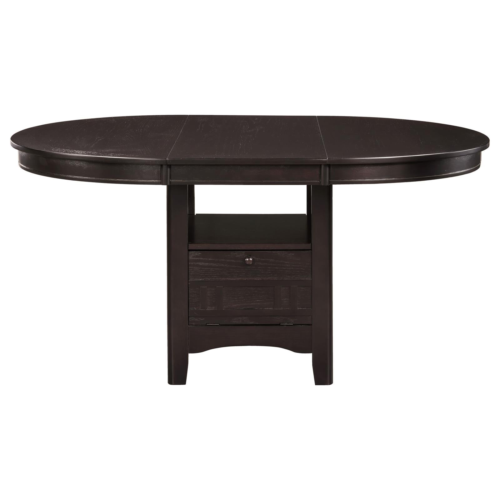 Lavon 5-Piece Dining Room Set Espresso/Black - 102671-S5 - Bien Home Furniture &amp; Electronics