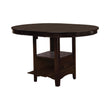 Lavon Espresso Oval Counter Height Table - 102888 - Bien Home Furniture & Electronics