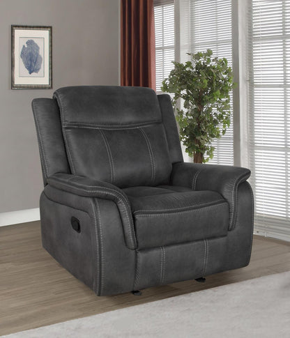 Lawrence Upholstered Tufted Living Room Set - 603504-S3 - Bien Home Furniture &amp; Electronics