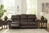 Leesworth Dark Brown Power Reclining Sofa - U4380887 - Bien Home Furniture & Electronics