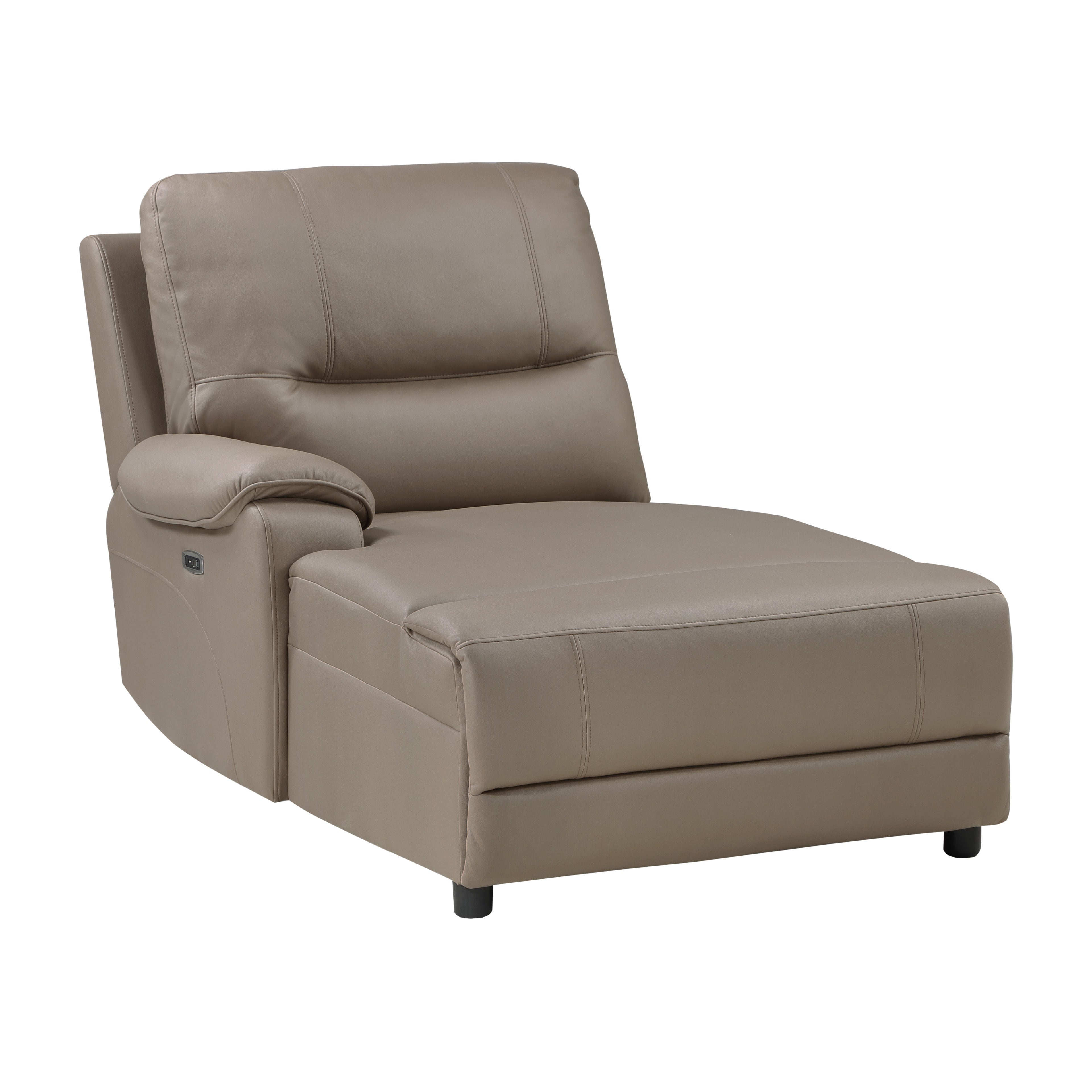 LeGrande Taupe Modular LAF Power Reclining Sectional - 9429TP*4LCRRPWH - Bien Home Furniture &amp; Electronics