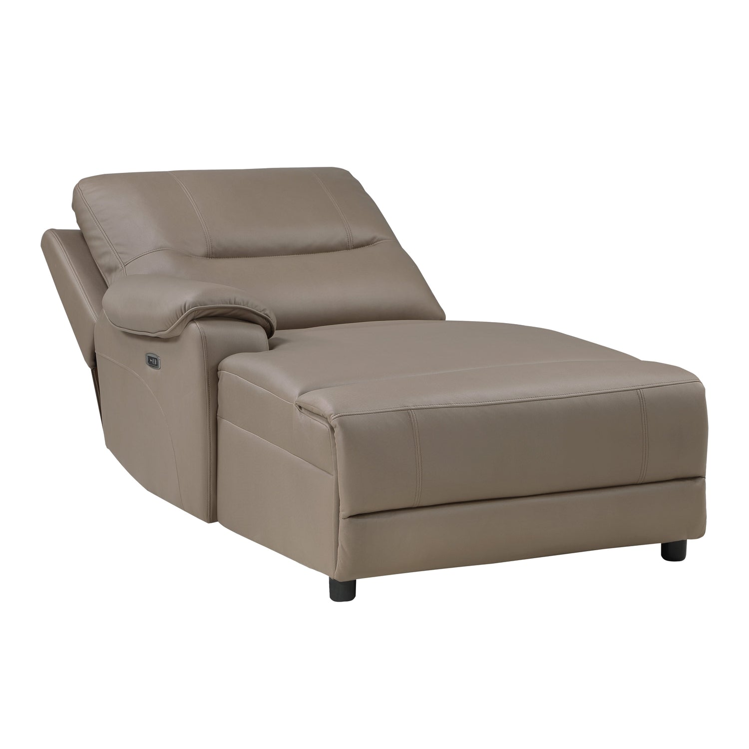 LeGrande Taupe Modular LAF Power Reclining Sectional - 9429TP*4LCRRPWH - Bien Home Furniture &amp; Electronics