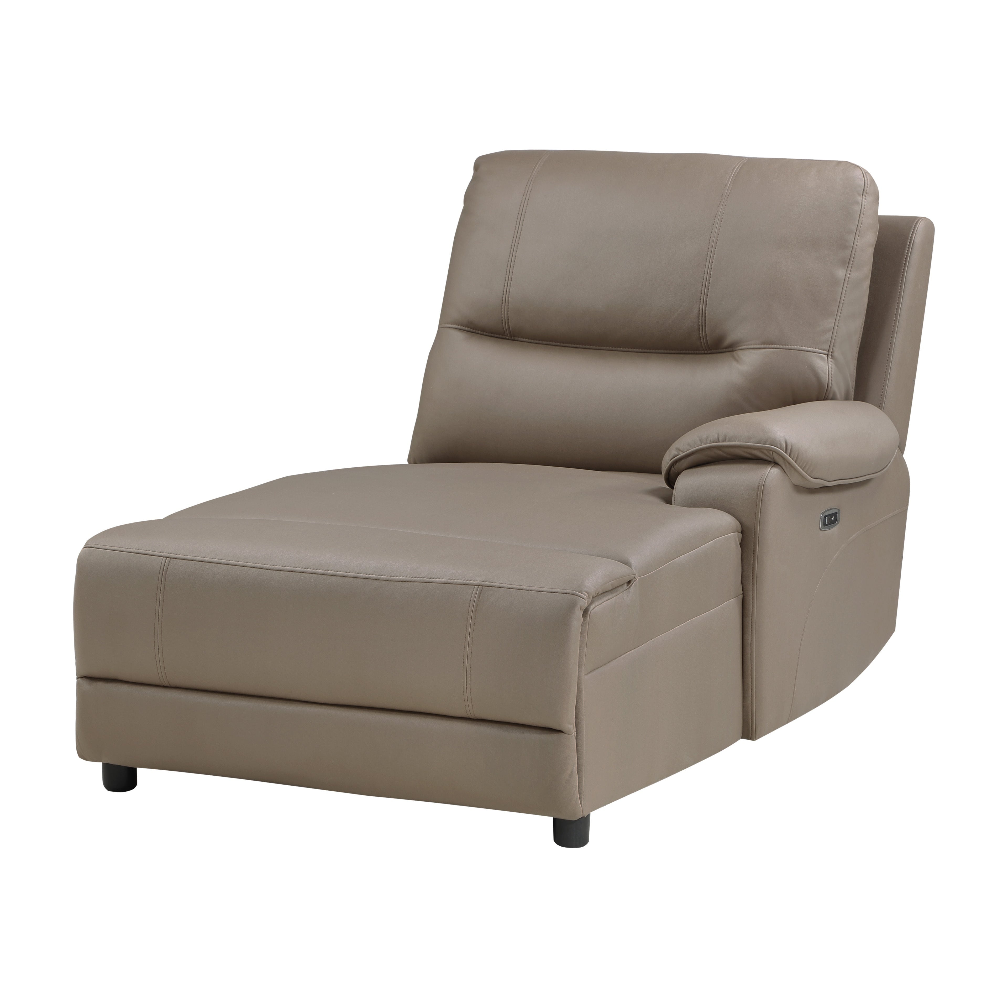 LeGrande Taupe Modular RAF Power Reclining Sectional - 9429TP*4RCLRPWH - Bien Home Furniture &amp; Electronics