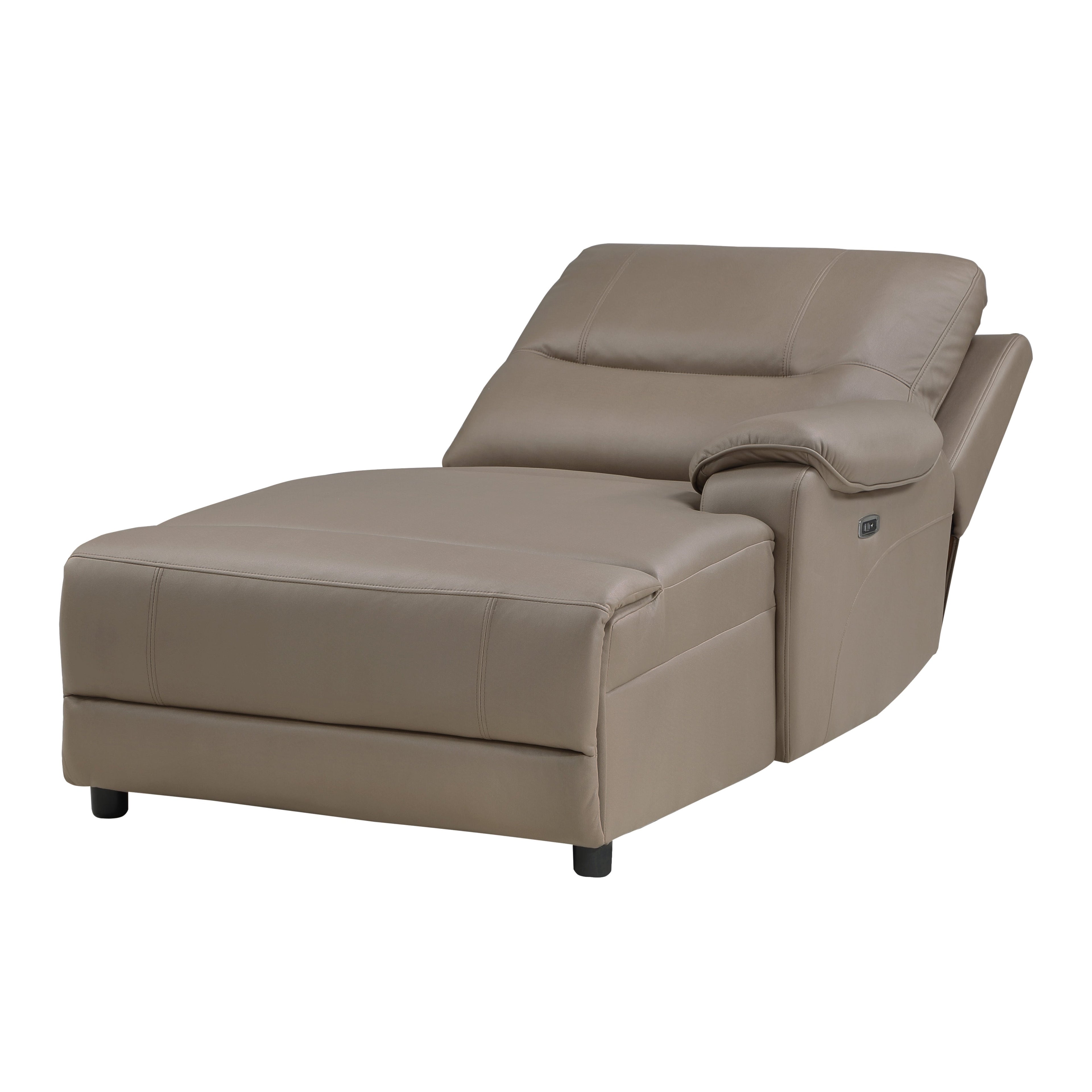 LeGrande Taupe Modular RAF Power Reclining Sectional - 9429TP*4RCLRPWH - Bien Home Furniture &amp; Electronics