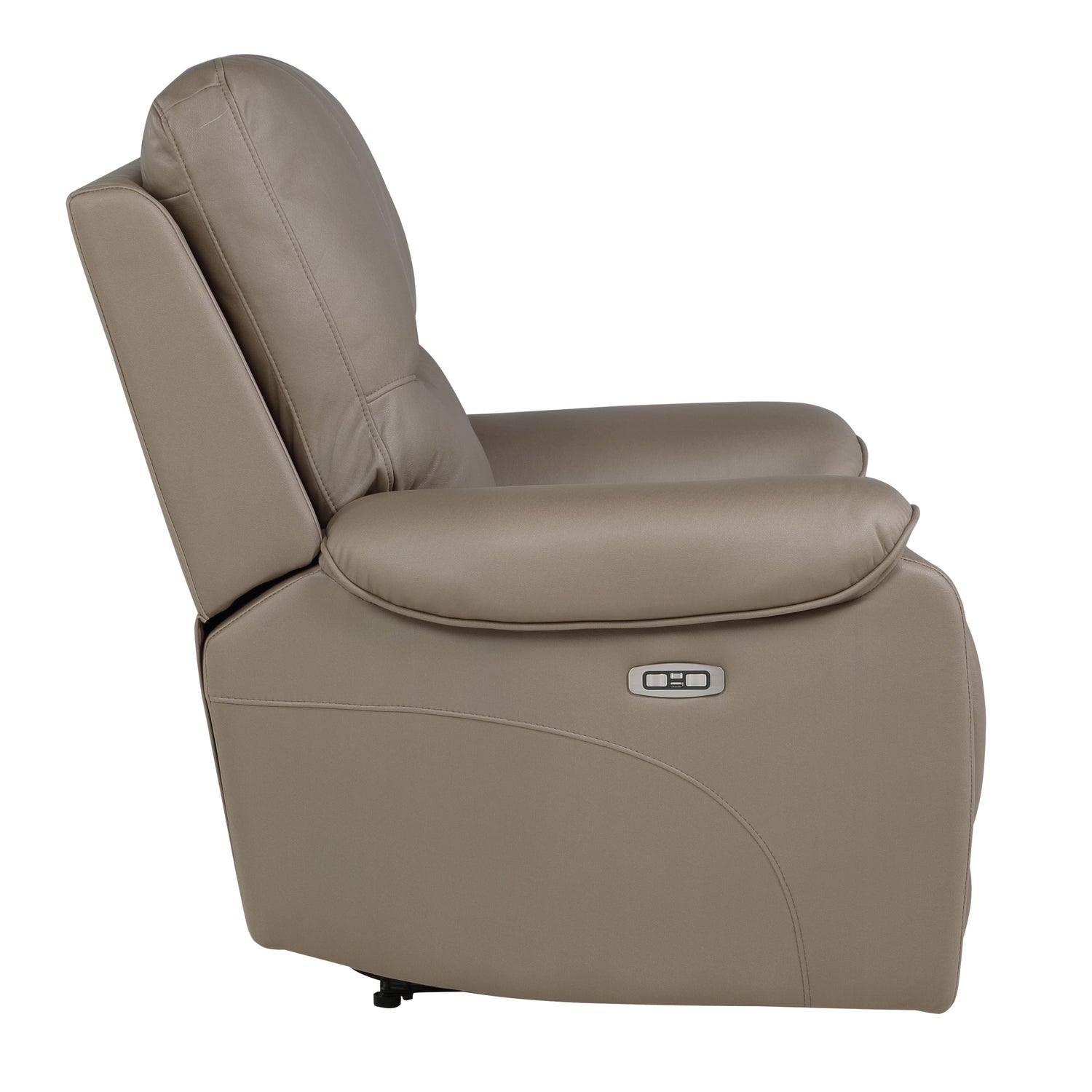 LeGrande Taupe Power Reclining Chair - 9429TP-1PWH - Bien Home Furniture &amp; Electronics