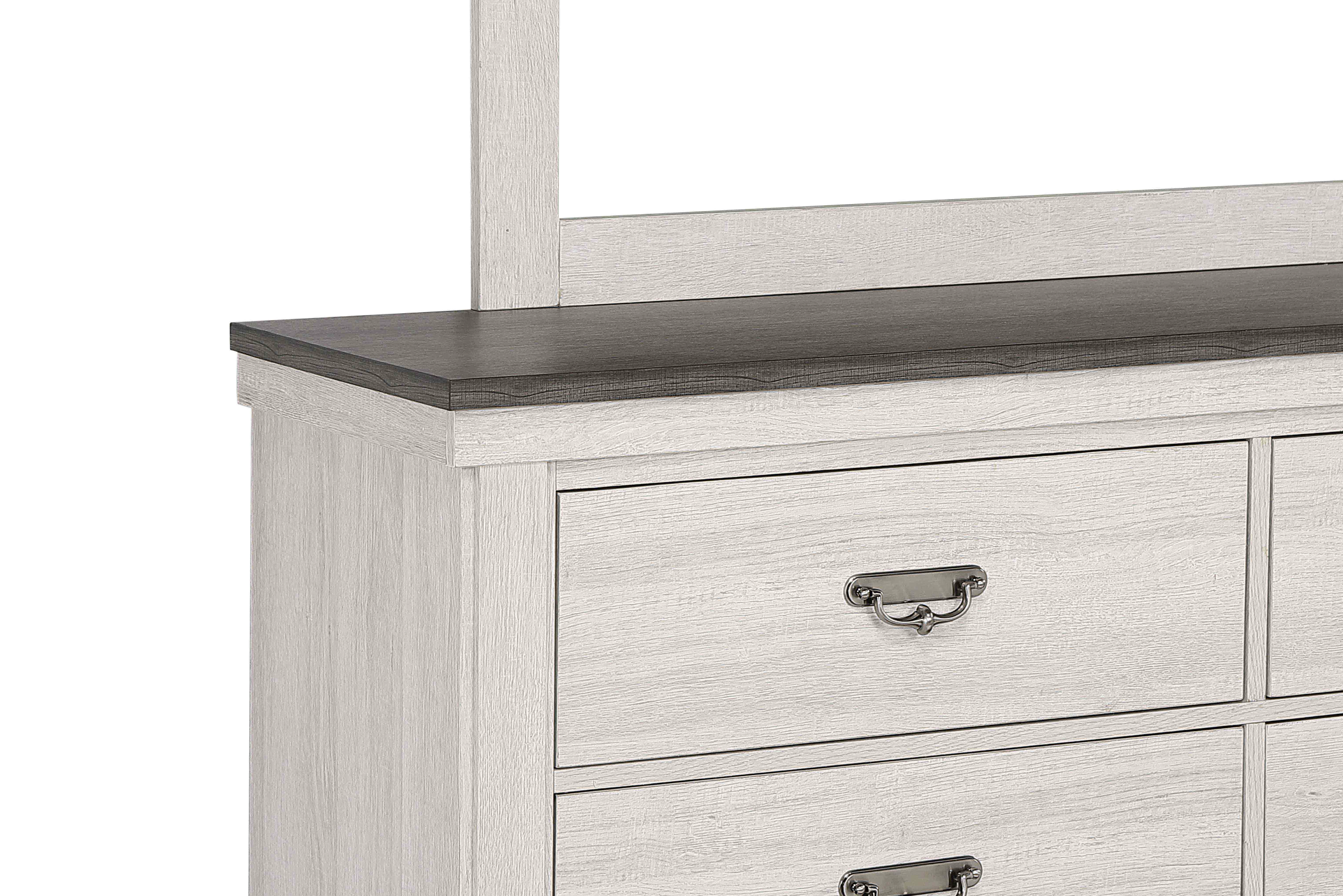 Leighton Cream/Brown Dresser - B8180-1 - Bien Home Furniture &amp; Electronics