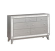 Leighton Metallic Mercury 7-Drawer Dresser - 204923 - Bien Home Furniture & Electronics