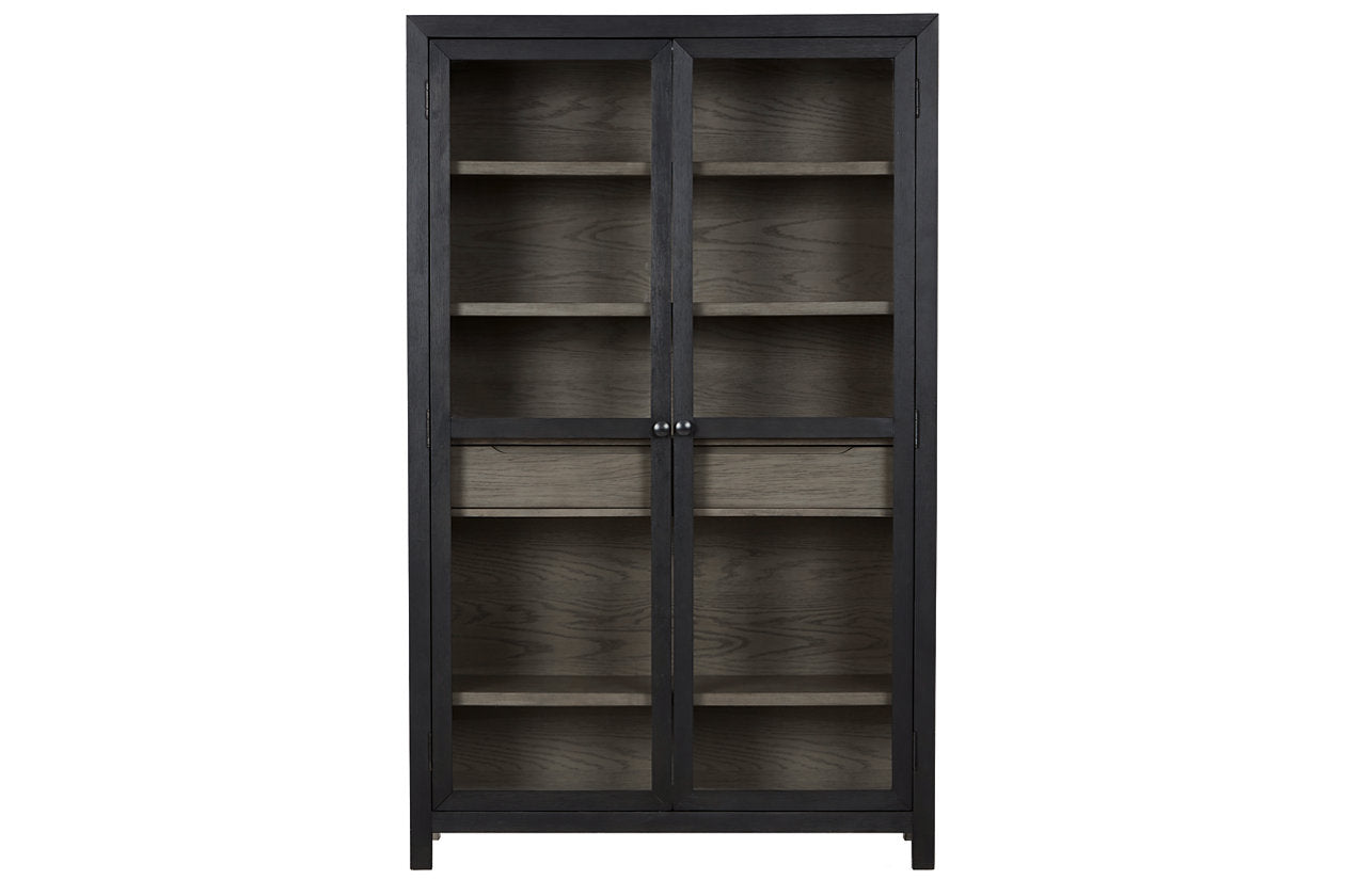 Lenston Black/Gray Accent Cabinet - A4000507 - Bien Home Furniture &amp; Electronics