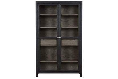 Lenston Black/Gray Accent Cabinet - A4000507 - Bien Home Furniture &amp; Electronics